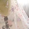 Star Embroidery Lace Accessories High-End Wedding Dress Fabric Clothing Decorative Clothes Diy Fabric Ivory White