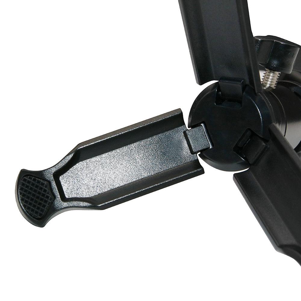 Portable Metal Phone Holder: Gimbal Tripod Projector Mount & Desktop Stand for Live Broadcasts and Monitoring