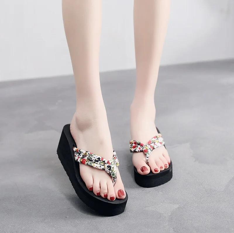 2025 Women's Fashion Trend Elastic Anti-slip Wear-resistant Soft Soled Flat Slippers