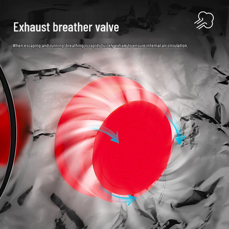 Silicone Smoke Mask Self-Rescue Respirator