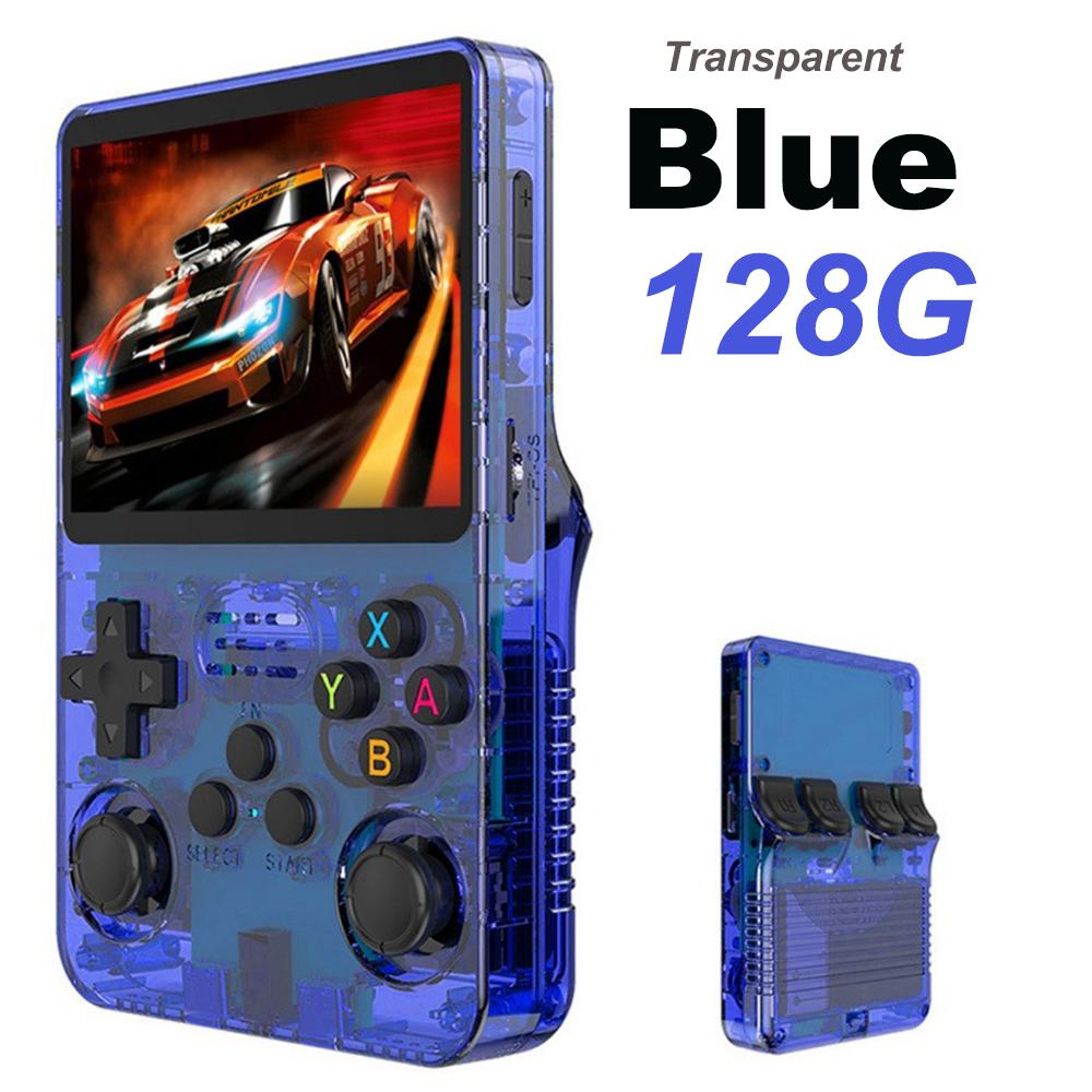 BOYHOM 256G/128G/64G R36S ARKOS 2.0 Retro Handheld Game Console 3.5'' IPS screen,Portable Pocket Game Player for children gift
