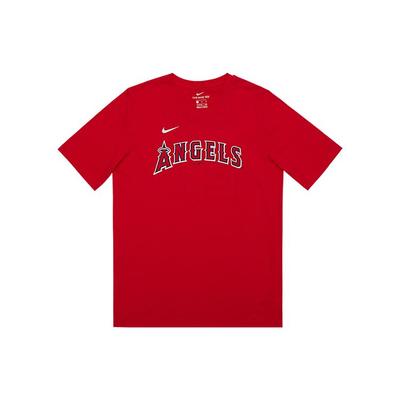 Nike X MLB Collaboration T-Shirt With Letter And Number Print Short Sleeve American Vintage Kids Tops Red 3Z3B7SAG2-LAAMT