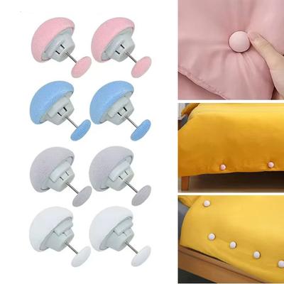 4/8PCS Sheet Quilt Clip One Key Unlock Duvet Cover Fastener Clip Non Slip Blanket Buckle Retainer Clip Mushroom Quilt Holder