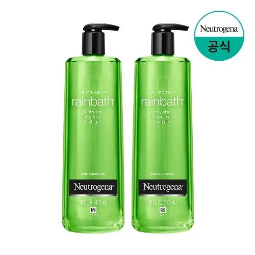 Neutrogena Rainbath Pear & Green Tea Body Wash 473ml x2_631335
