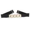 Fashion Chain Belt Elastic Metal Waist Belts for Women Ladies Coat Dress Belt Waistband
