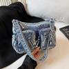 Japanese-Style Women's Crossbody Bag - Large Capacity, Casual, Versatile Denim Messenger (2025 Trendy)