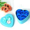 Valentine's Day Heart-Shaped Rose Soap Flower Gift Box for Girlfriend - Creative Souvenir