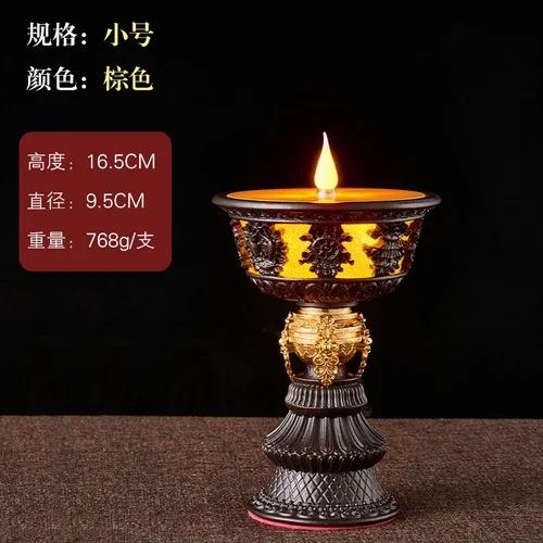 1 Pc Simulated Candle Buddhist Tools in Buddhist Temples Home Decoration Pray for Auspiciousness  home accessories feng shui