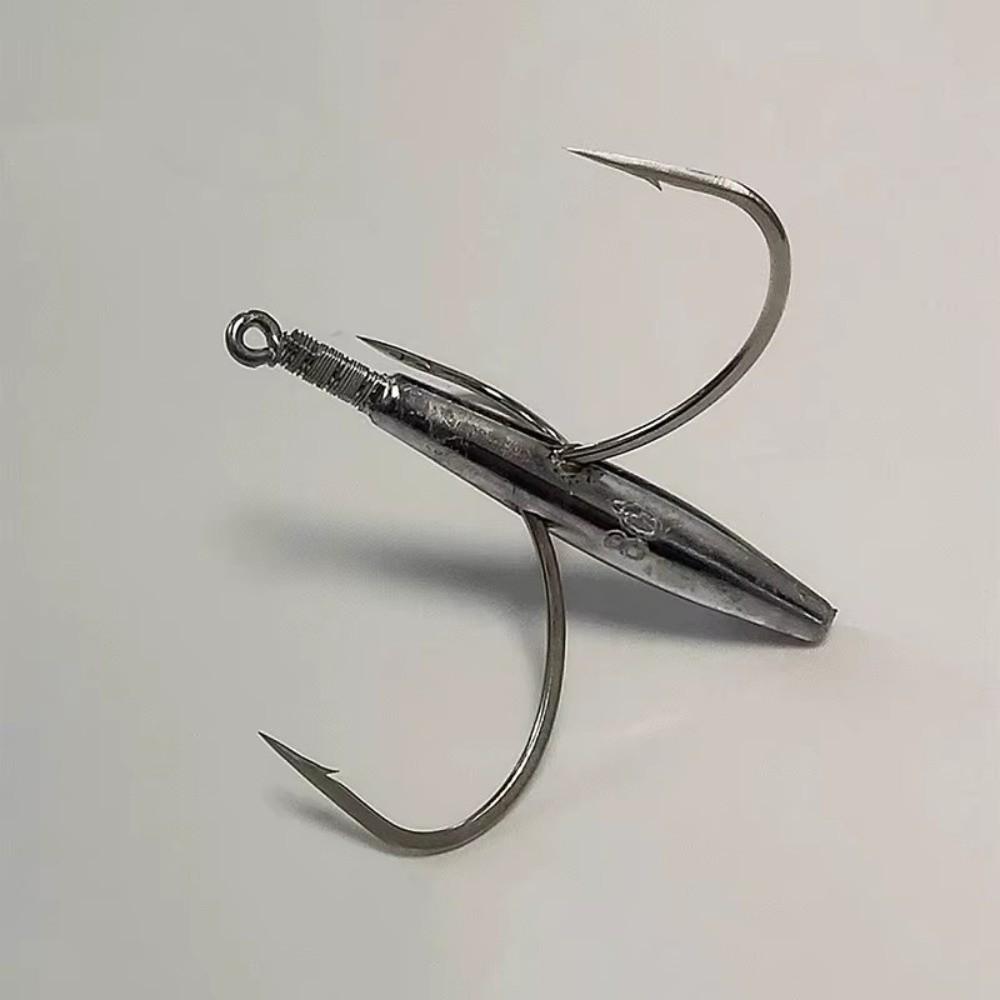 Barbed Point Sea Fishing Hook 50g-80g Weight Barbed Fishing Hook Saltwater Fishing