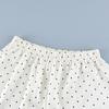 Satin gepunktete Shorts Damen Hoher elastischer Bund Locker Weiter Bein A-Linie Sommer Lässig Streetwear Lounge Strandurlaub Mini-Shorts für Damen