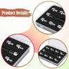 Motorcycle Spanner Set Length 93mm/3.7in Easy Installation Universal 10 Size Sturdy 5.0-6.8mm
