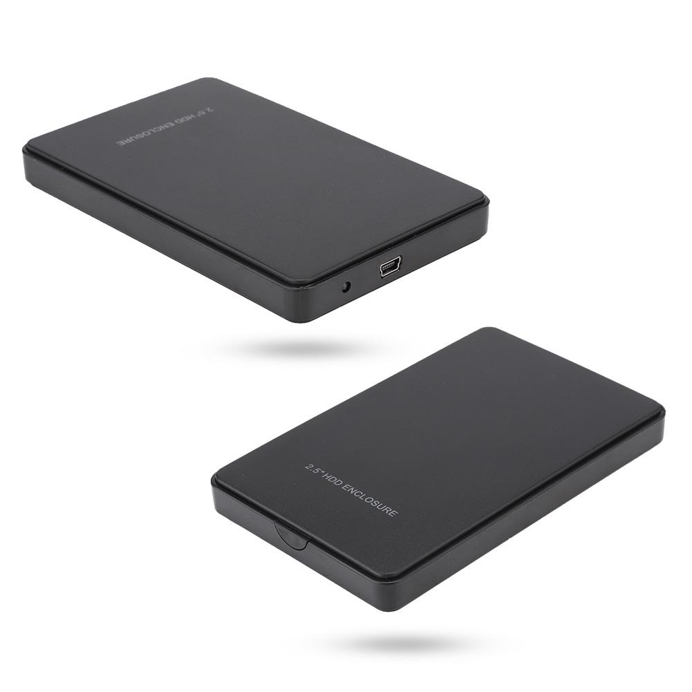 W25q720 2.5 inch USB2.0 SATA Mobile Hard Disk Box Case HDD Enclosure Free Screw Support 2TB (Not Inclube Hard Disk)