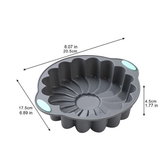 Silicone Cake Mold Non-Stick Heat Resistant Easy Bread Loaf Pan Release Bread Baking