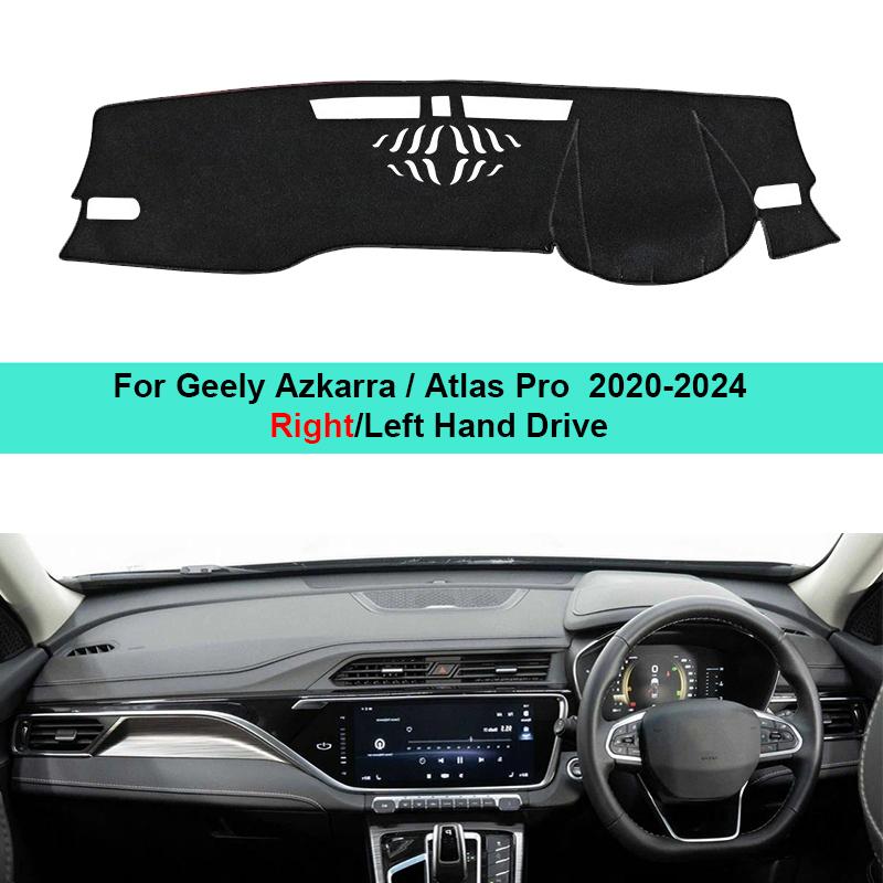 Car Dashboard Cover Dashmat For Geely Atlas Pro Azkarra - 2024 Carpet Dashboard Pad Sun Anti-UV Cushion Accessories