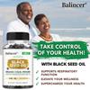 Balincer Black Seed Oil Softgels, 1000mg, 120 Count, Organic Cold-Pressed