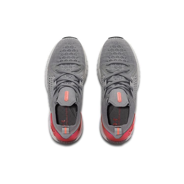 Under Armour Women's HOVR Phantom RN Metallic Running Shoes Grey Pink 3025352-101