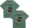 Cantante Olivia Dean Gráficos Góticos Estampado The Art of Loving Tour Camiseta Moda Oversized Camiseta Hombres Mujeres Algodón Puro Cómodas Camisetas
