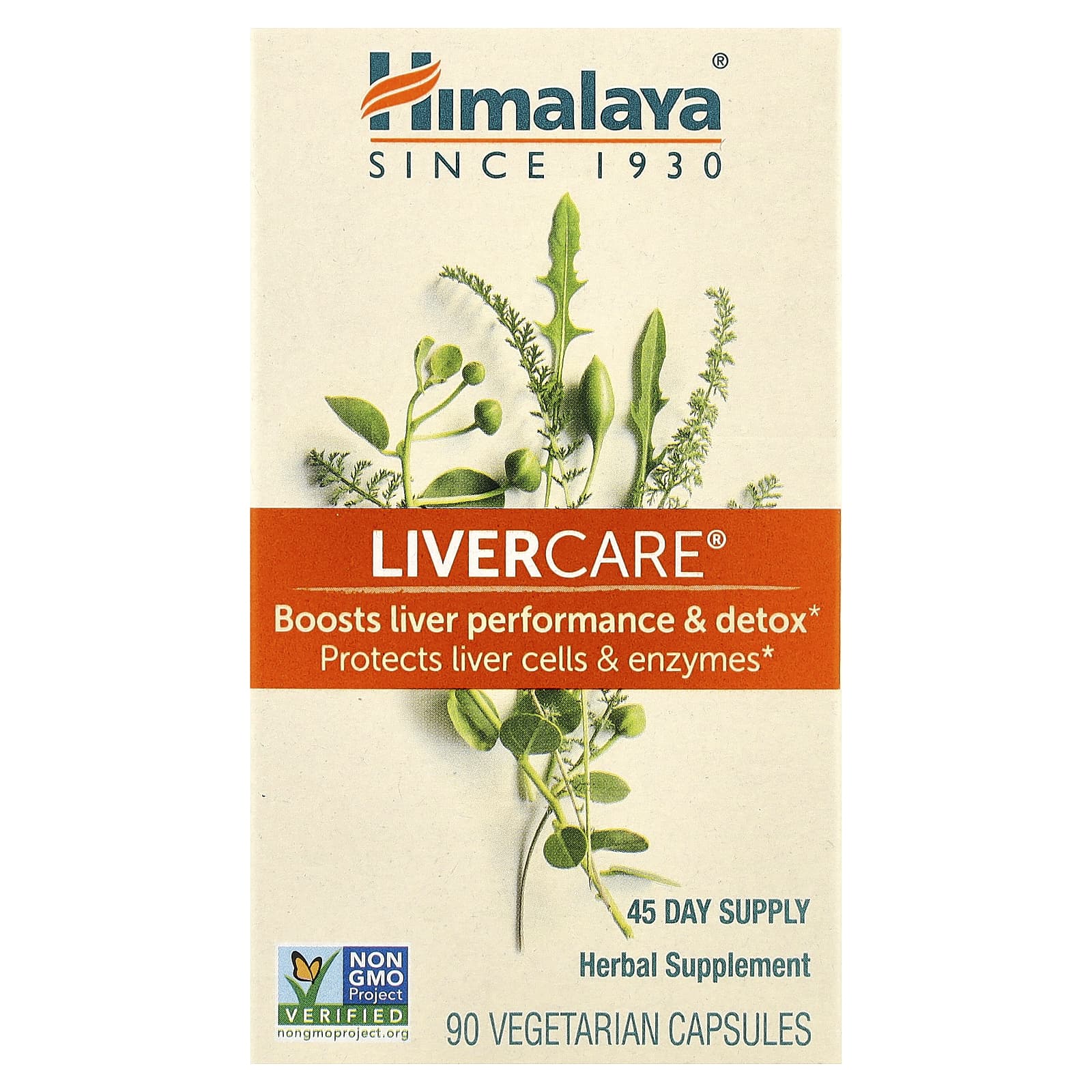 

Livercare, 90 Vegetable Capsules
