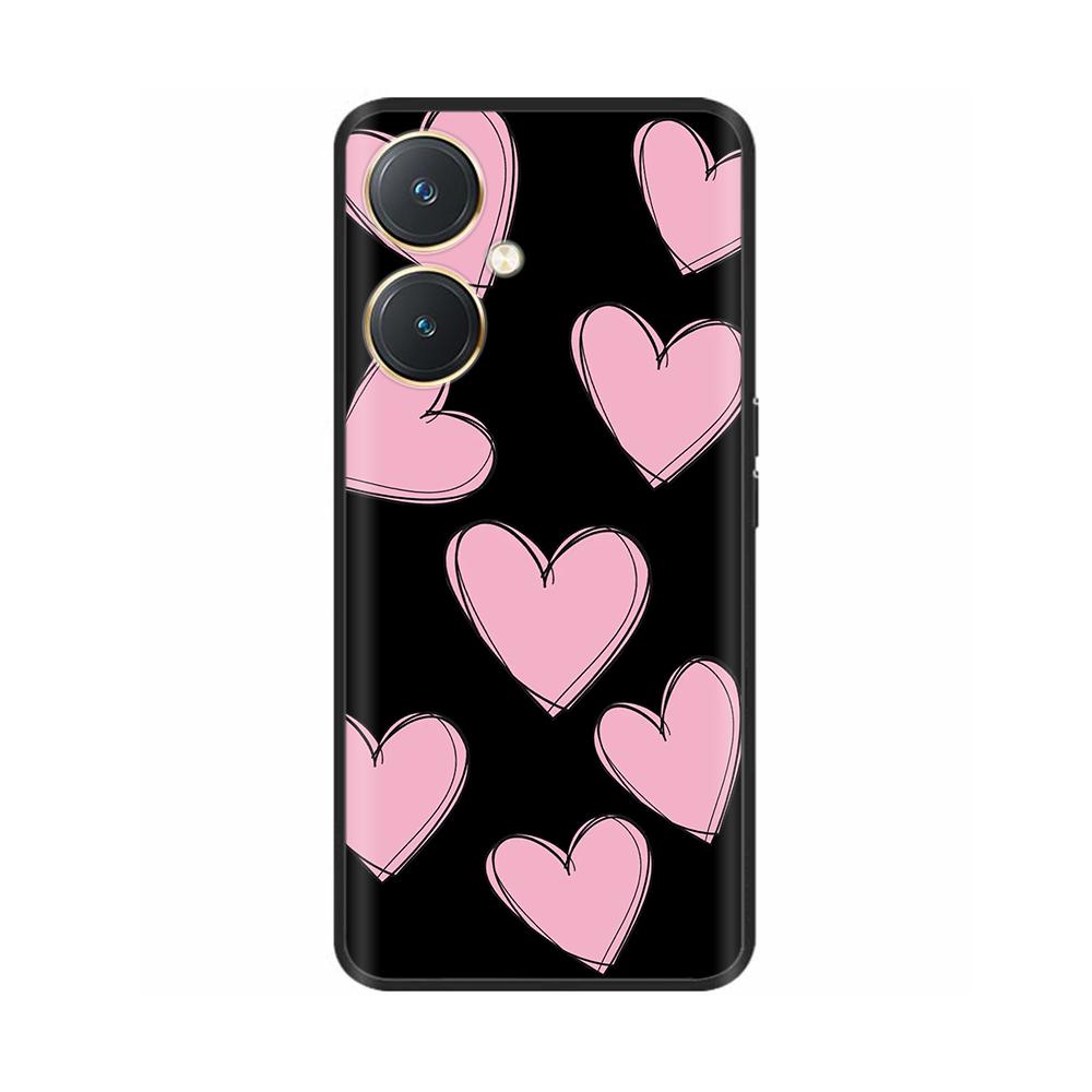For Vivo Y27 4G 5G Phone Case Soft Black Silicone Protection Back Cover For Vivo Y27 Y 27 4G 5G Fundas Shockproof Shell Hoesje