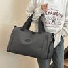 Large capacity travel bag can be set with tie rod independent shoe space multi-functional luggage training fitness yoga boarding bag