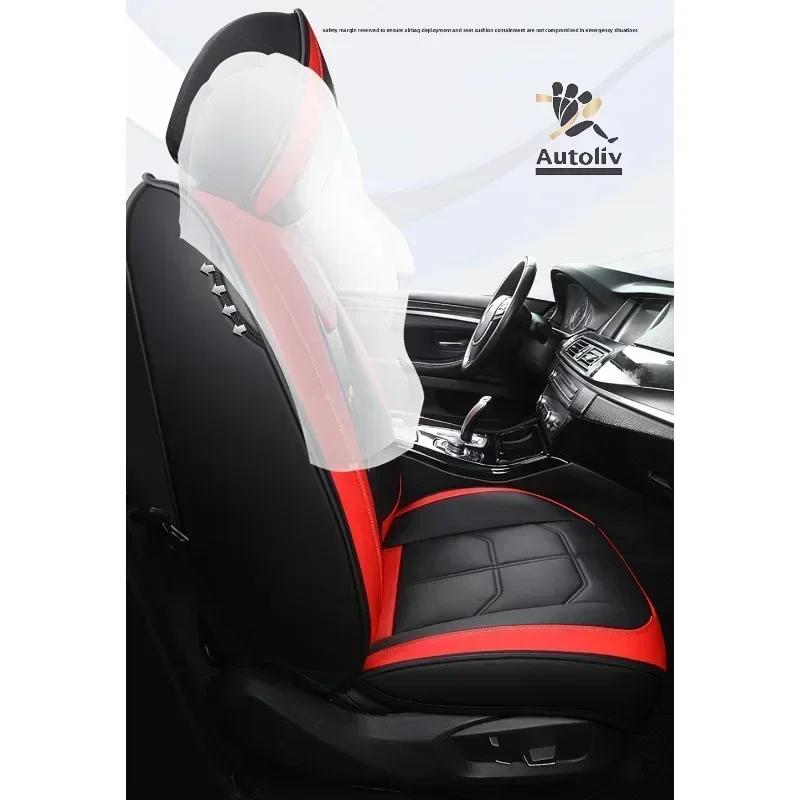 Full Coverage Universal Pu Leather Car Seat Covers for KIA Sportage Ceed Rio Niro Optima Soul Spectra Sorento Car Accessories