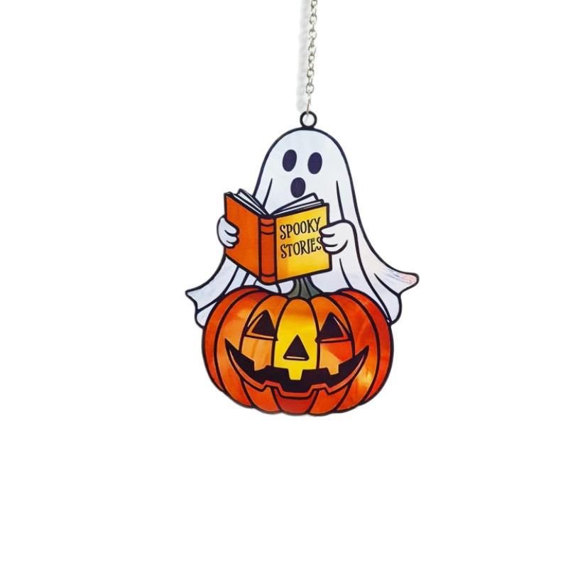Halloween Ghost Hanging Ornaments and Window Decorations