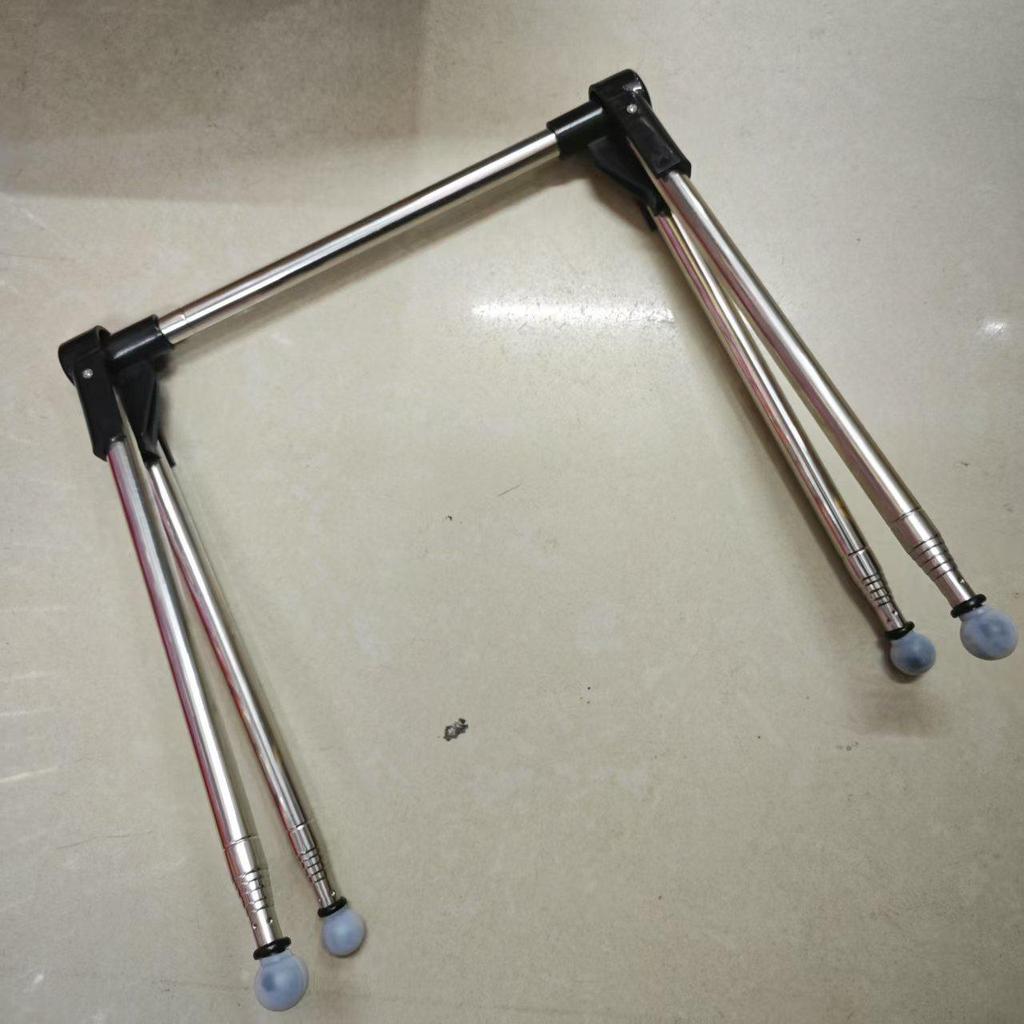 Stainless Steel Retractable Folding Clothes Drying Rack for Indoor Balcony or Travel Use