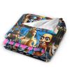 Italian Brainrot AI Genarated Animals Blankets Flannel All Season Gen Z Multifunction Soft Throw Blanket for Sofa Bedroom Quilt