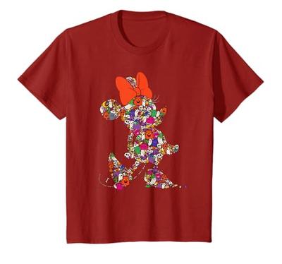 Disney Halloween Minnie Mouse Cute Spooky Slice Silhouette T-Shirt