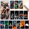 Motorcycle Racing Transparent Phone Case for Motorola Moto Edge 20 30 40 50 S30 Fusion Ultra Pro Neo Lite