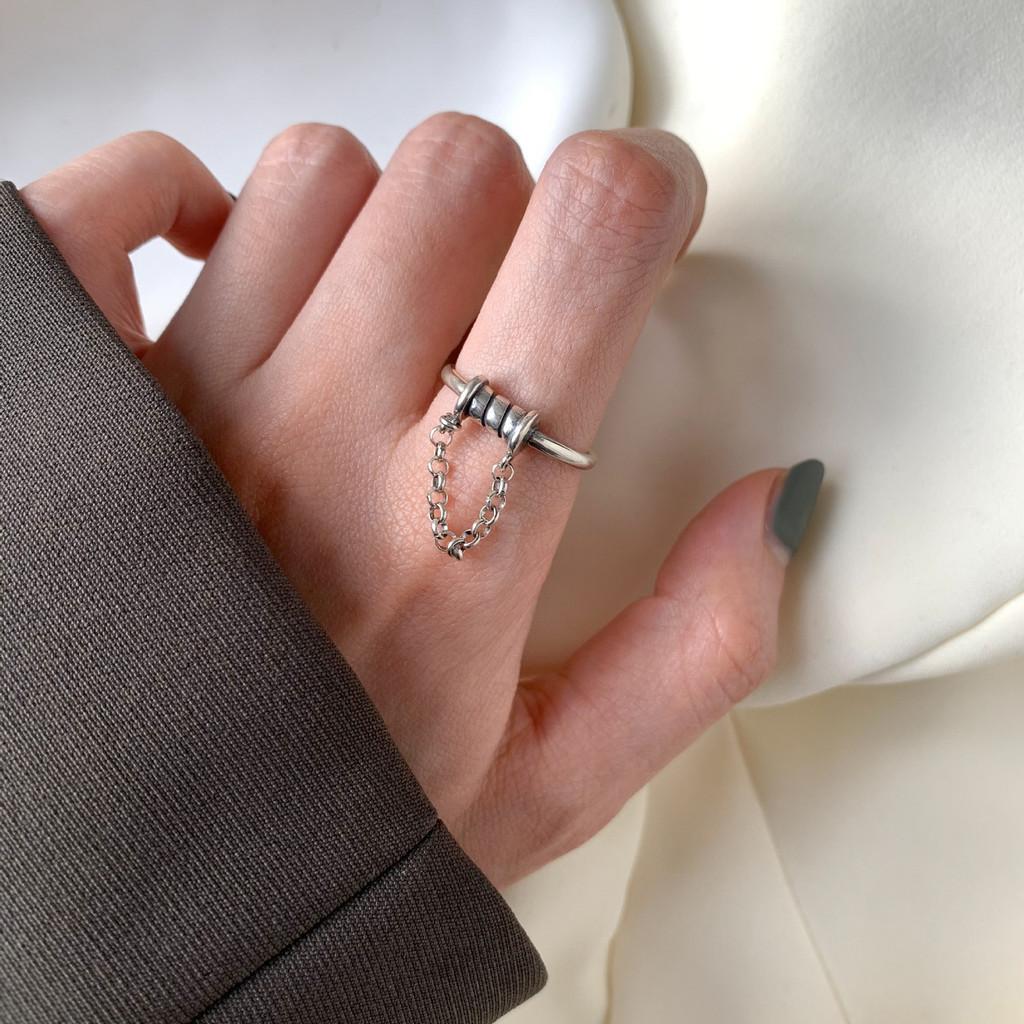 Korean 925 Stylish Sterling Silver Pearl Smiley Face Ring For Trendsetting Fashionistas