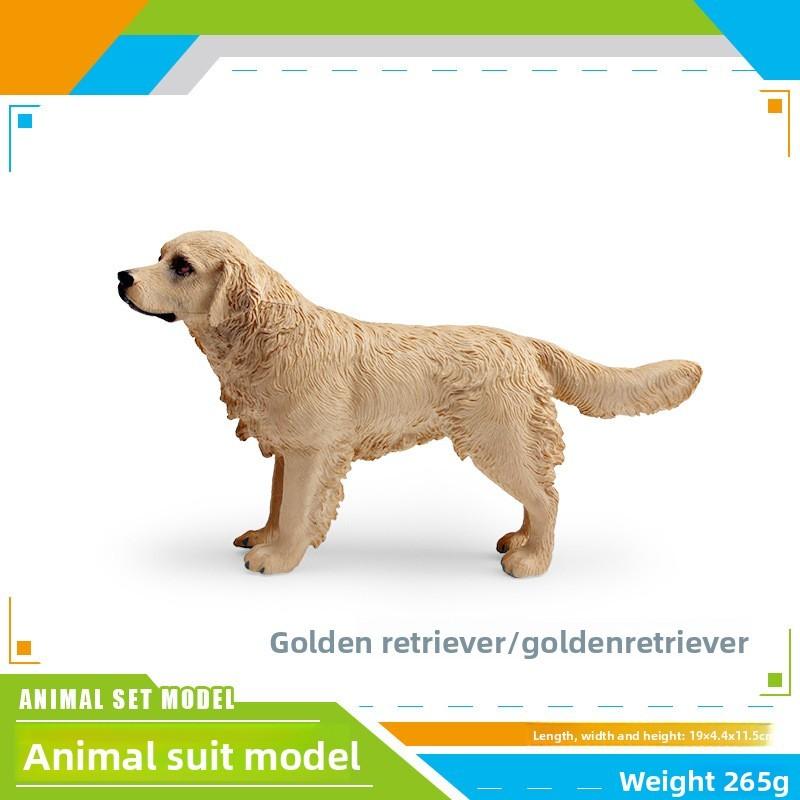 Kids Faux Heart Dog Pvc Animal Figurine For Kids Room Decor And Learning