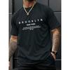 Gym T-shirt Men Summer Fitness Clothing O-Neck Short Sleeve T Shirt Cotton Slim Fit Tshirt Bodybuilding Workout Tees Tops