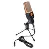 3.5mm PC Condenser Mic With Desktop Stand Recording Condenser Microphone For Clearly Sound Capturing For  Podcasts