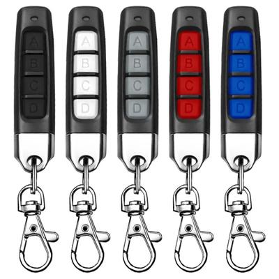 433MHZ Remote Control Garage Gate Door Opener Remote Control Duplicator Clone Learning Rolling Code 4 Keys
