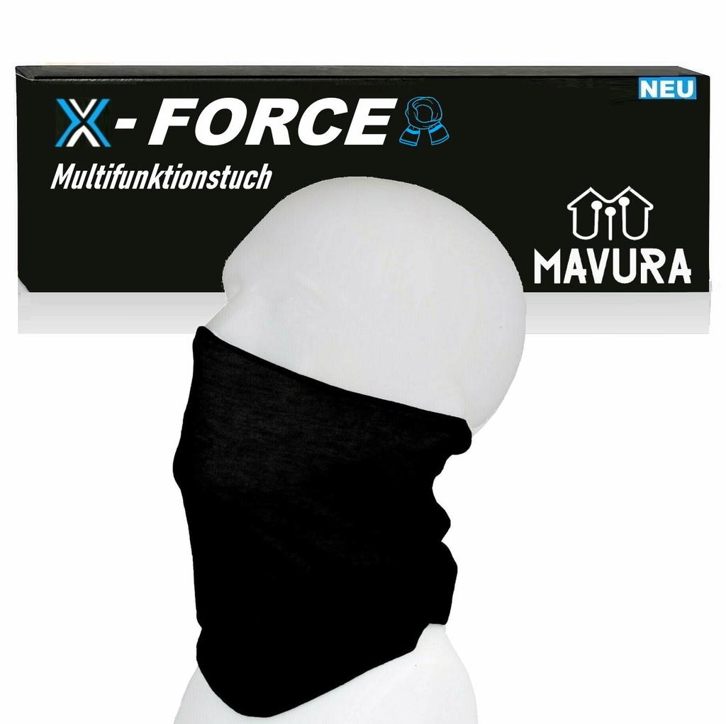 X-FORCE Multifunktionstuch Schlauchschal Bandana Halstuch Herren Damen Motorrad