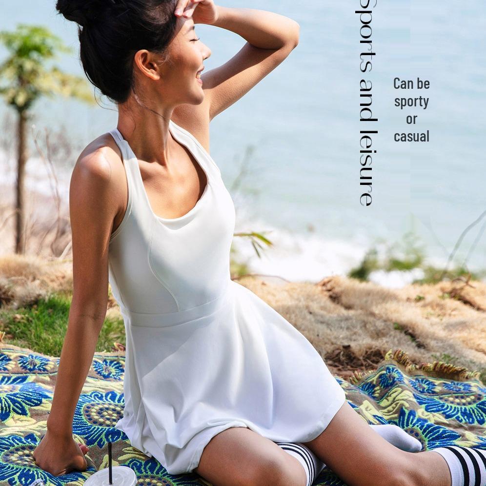 Women's Sports Fitness Skirt: Tennis, Yoga, Golf - Anti-Exposure Design