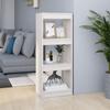 Day and Night - Day and Night White Pine Wood Shelf/space Divider 40x30x103.5 Cm