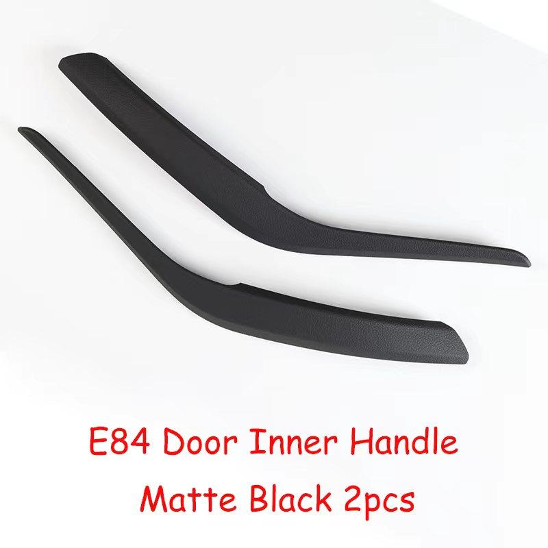 ujhzt6 X1 E84 Car Interior Left Right Door Handle Inner Door Handle Armrest Outer Cover Panel Trim Replacement For BMW 2010-2016
