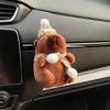 Cute Plush Capibala Capybara Car Tail Pendant Car Trunk Exterior Doll Ornament