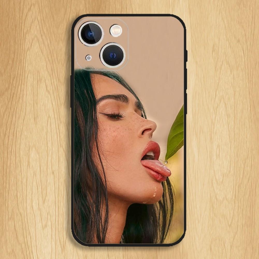 Jennifers Body Megan Fox Phone Case For iPhone15,14,13,12,11,Pro,Max,Plus,Mini,X,XS,XR,8,7,6,S,Plus,SE Soft Black Case