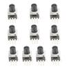 Fielect 09 Adjustable Potentiometers Knob Caps Digital Control Module Rotary Encoder Controller Switch Knurled