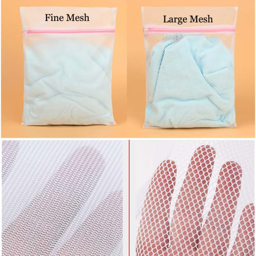 GoFriend Laundry Bag Set of 6, Zippered Laundry Bags, Large Size, Suitable for Duplicate Use In Washing Machines, Ideal for Lingerie, Tights, Socks, a