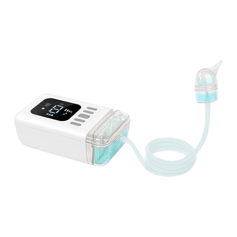 Infant Automatic Nose Cleaner with Music Electric Nasal Aspirator Rechargeable Nose Aspirator Toddler Nasal Extractor 1