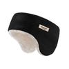 Winter Warm Earmuffs Windproof Thickened Fleece Ear Protection Knitted Cycling Earflaps Anti-cold Thermal Running Headband
