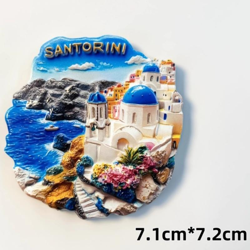 Griechenland Souvenirs Athen Parthenon Tempel Santorini Kühlschrankmagnete Heimdekoration Hochzeitsgeschenke Zeus Kühlschrankaufkleber