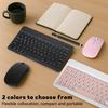 Rechargeable Bluetooth Keyboard Mouse Combo, 78 Keys US QWERTY, Ultra Slim, 10m Wireless Range, Silent Mouse