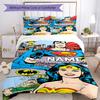 Warner Bros. Works (44) Customize Your Name Bedding Set Breathable Duvet Cover with Pillowcases Home Decoration Birthday Gift