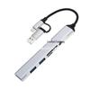 4-in-1 USB 3.0 Type-C Hub for Apple Laptops