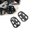 Fits for BMW R1200GS 2013-2017 1 Pair CNC Foot Peg Extender Pedal Rest Titanium &Black Motorcycle Parts G310GS S1000XR